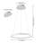 Odin 1-Light LED Unique / Statement Chandelier-116415422-71027343