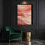 «Abstract Landscape 3», art mural sur toile rose-1473348860