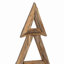 Christmas Tree with Stand Brown Solid teak wood-1542169398