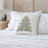Martha Stewart Holiday Tree Green Throw Pillow