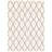 Esliabeth Moroccan Area Rug in White/Navy-467904908