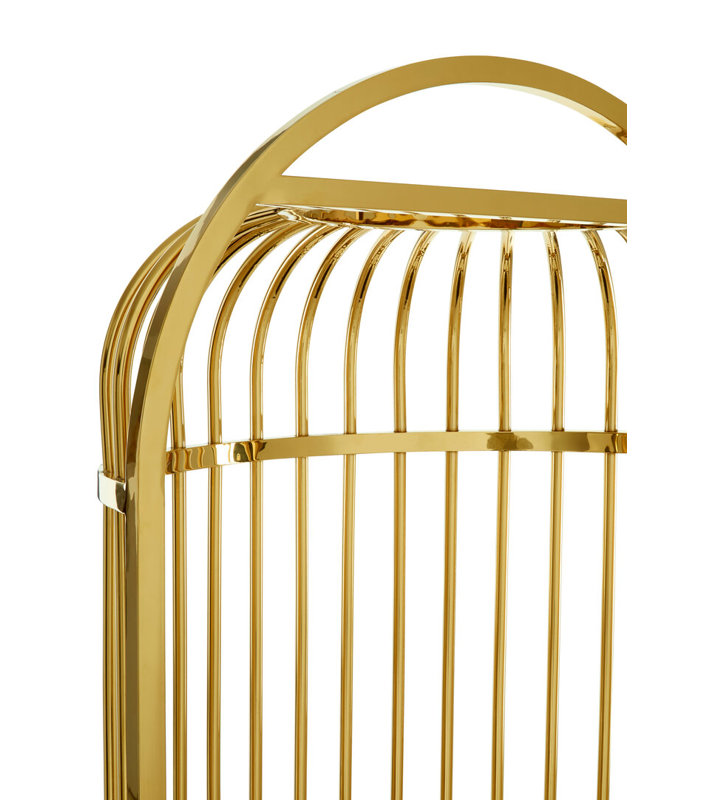 Leather Club Chair, Gold, Green Genuine Leather/Gold