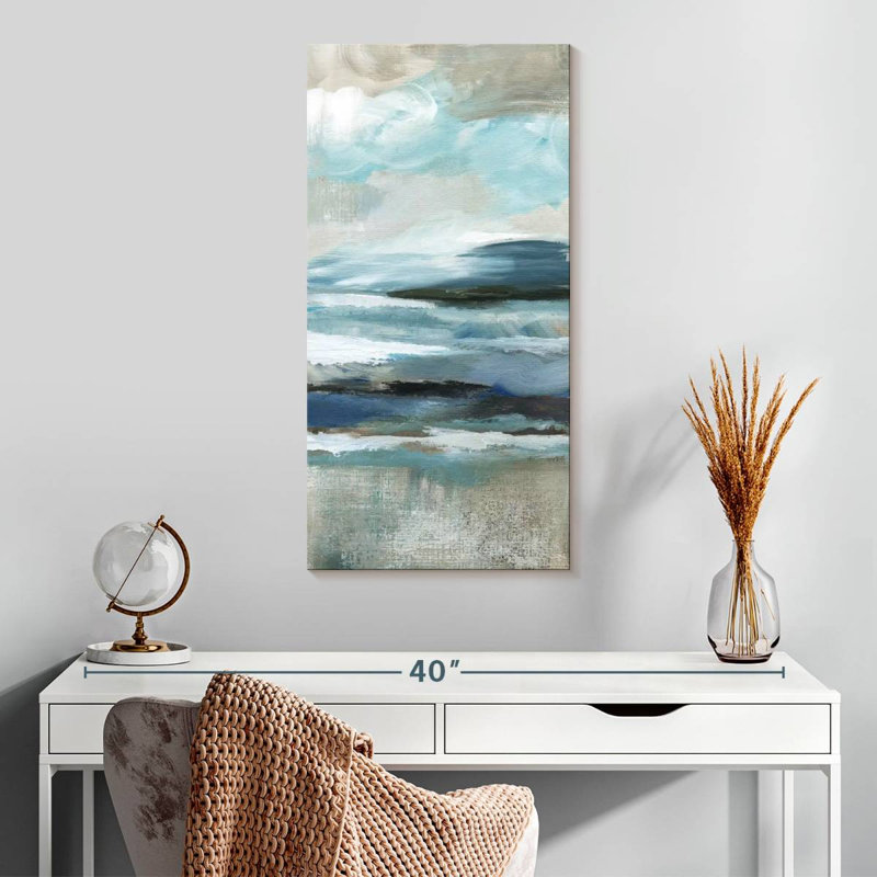 Distant Drama II, 30" H x 15" W