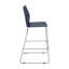 Tabouret de bar empilable avec dossier ventilé et repose-pieds intégré-112818890-112818891-112818894