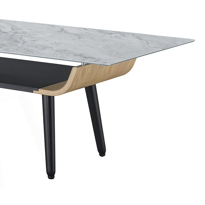 Table basse Pylant, Gris