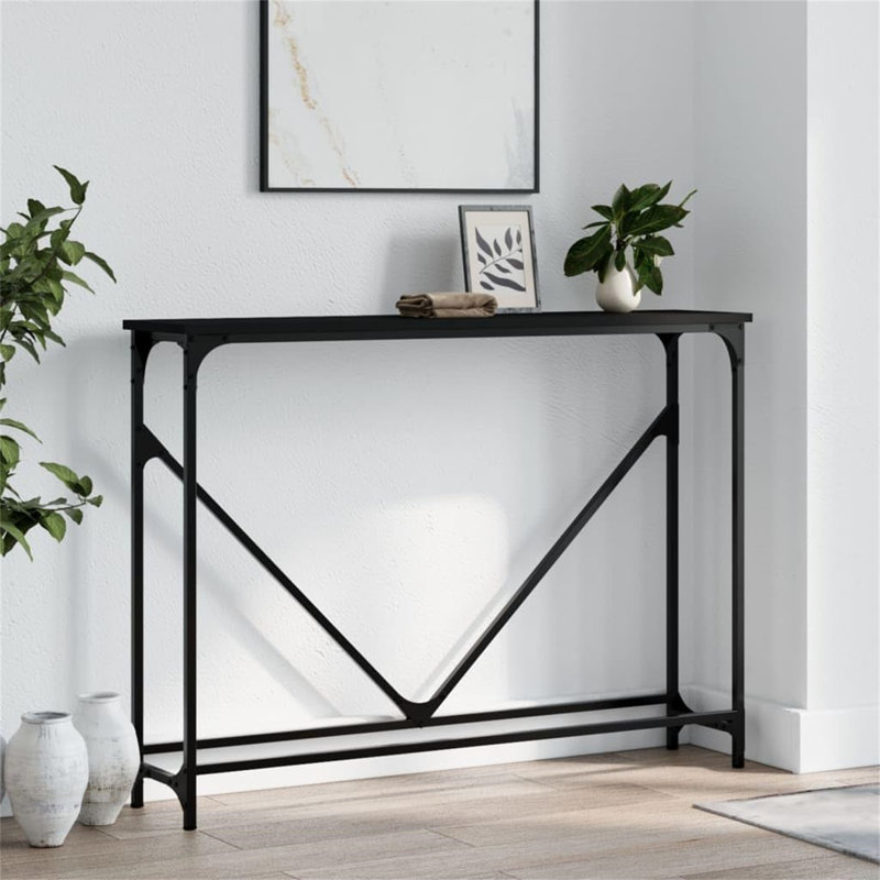 102cm Console Table, Black