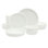 Ensemble de vaisselle légère 16 pièces Gibson Home Modern Opal (Service for 4)