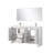 Lafarre 60" W x 20" D Double Vanity Mirror & Faucet-104783421-113113368