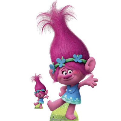 SC924 Trolls Poppy Cardboard Cutout Standup