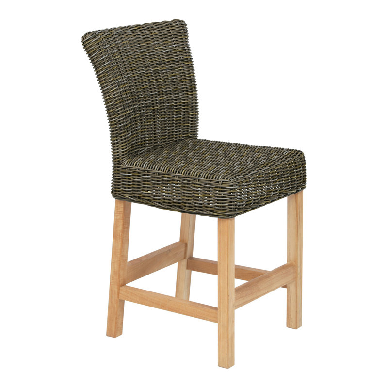 Sag Harbor 24" Patio Counter Stool, Sag Harbor Driftwood