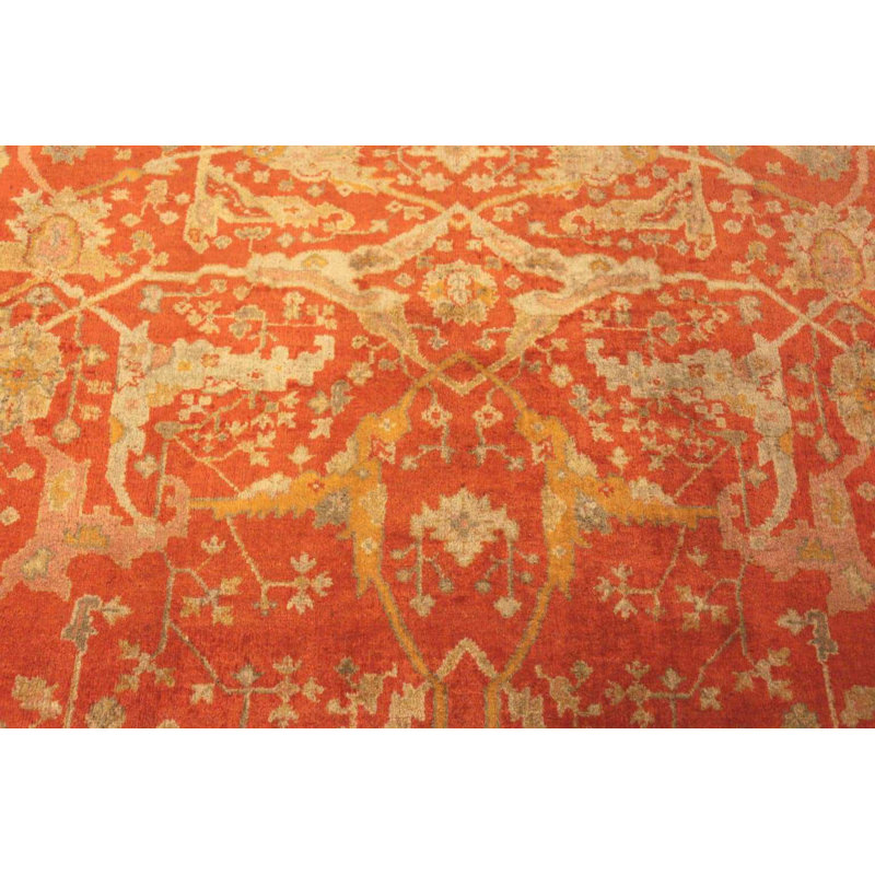 Tapis décoratif luxueux Oushak