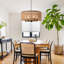 Lustre tambour 6 lumières Beatric-587675877