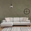 Élégant canapé d'angle, beige, 68,5 po x 123,6 po x 32,7 po | Structure en bois de hêtre durable et en carton, tissu 100% polyester | Mécanisme de bras réglable, dossier mobile, coussins fixes | Design industriel élégant avec pieds en métal noir mat-2082991326