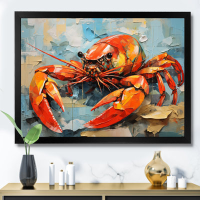 " Crayfish Creek Dweller Collage "