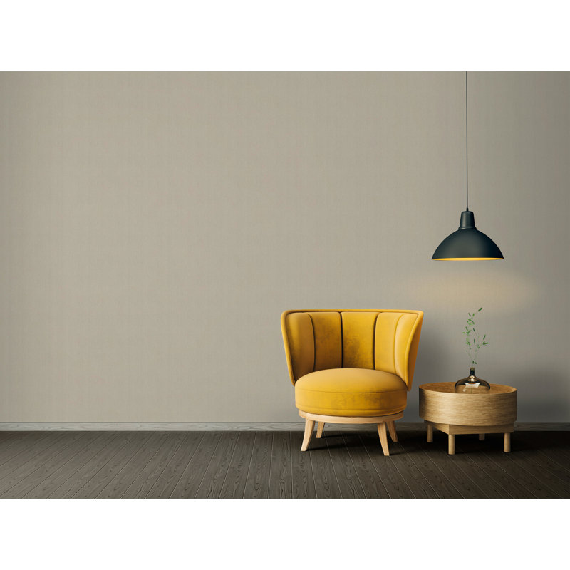 Absolutely Chic 10.05m x 53cm Embossed Wallpaper Roll, Metallic/Beige/Grey