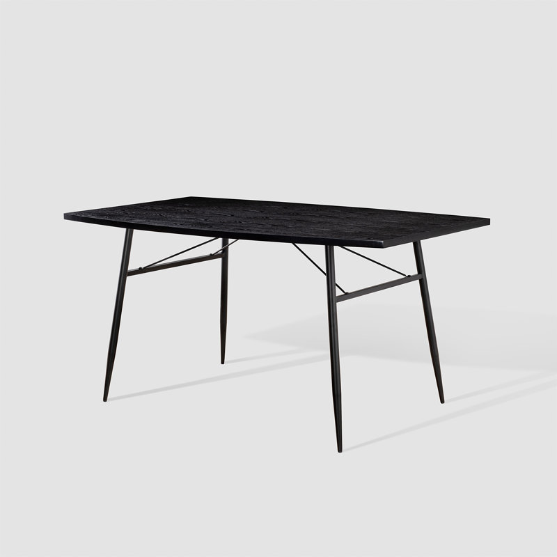 93.98Cm Dining Table, Black
