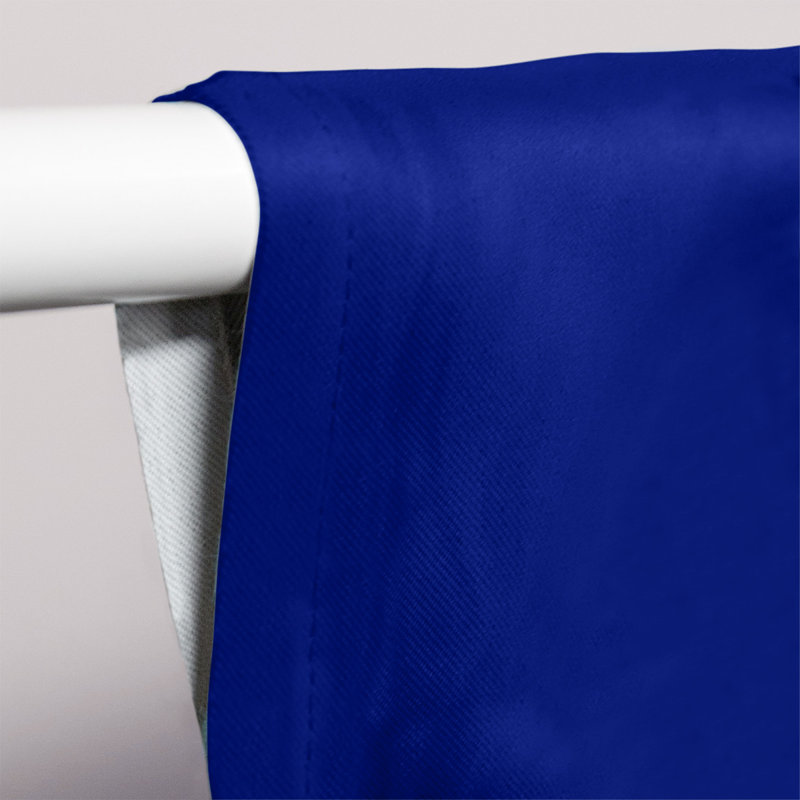 Mississippi Rebellion Sateen Room Darkening Curtain Single Panel, "Blue White"