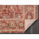 Alythia Machine Woven Polyester Area Rug in Red/Beige/Blue