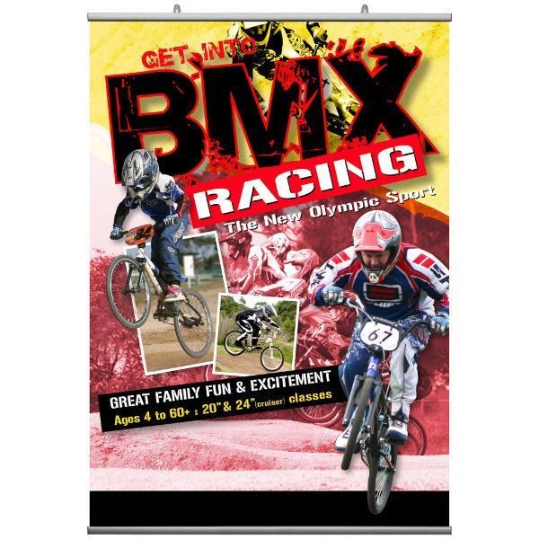 Poster Fast Set, 1.65" H x 30.2" W