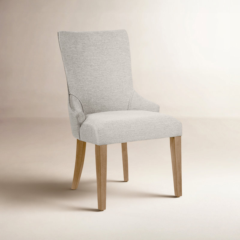 Jezebel 19'' H Side Chair, Linen Light Creamy Beige, Natural 