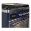 Majestic III Series 48 Inch Dual Fuel Range with 5 Sealed Burners, Griddle, Frenchtop in Glossy Black (Natural Gas, Burnished Trim)-1981615041-1981615045-1981615167