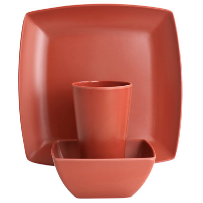 Piece Melamine Dinnerware Set - Service for 4