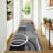 Washable Area Rug Modern Geometric Accent Rug, Non-Slip Contemporary Floor Mats, Stain-Resistant Soft Low Pile Indoor Carpet for Bedroom, Nursery, Living Room-1551697579-1551697571