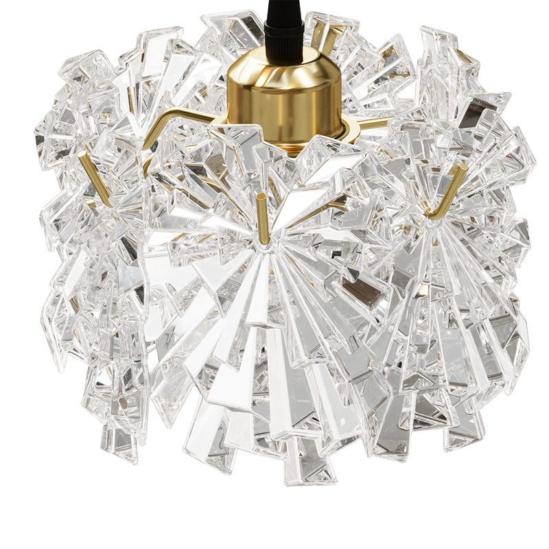 1 - Light Natural Chandelier Pendant