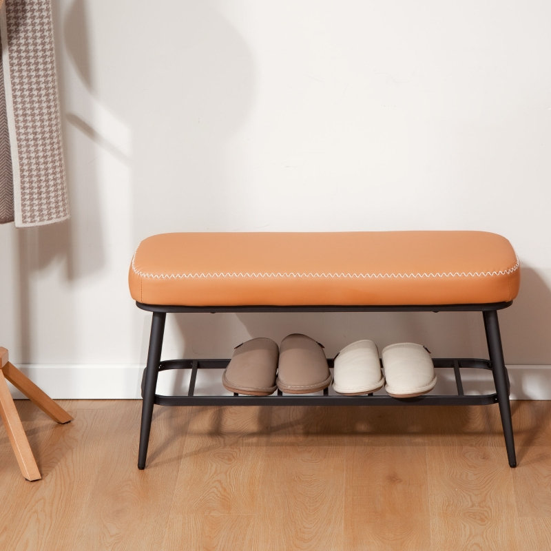 Metal Storage Bench