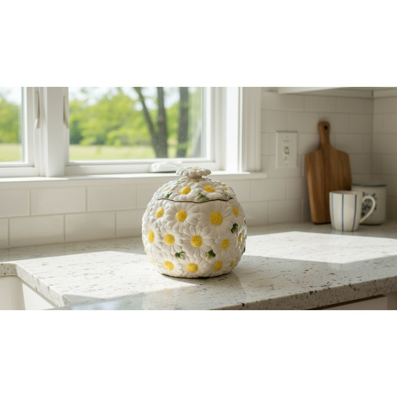 Daisy Candy Jar
