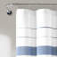 Rideau de douche rayé simple-902789734