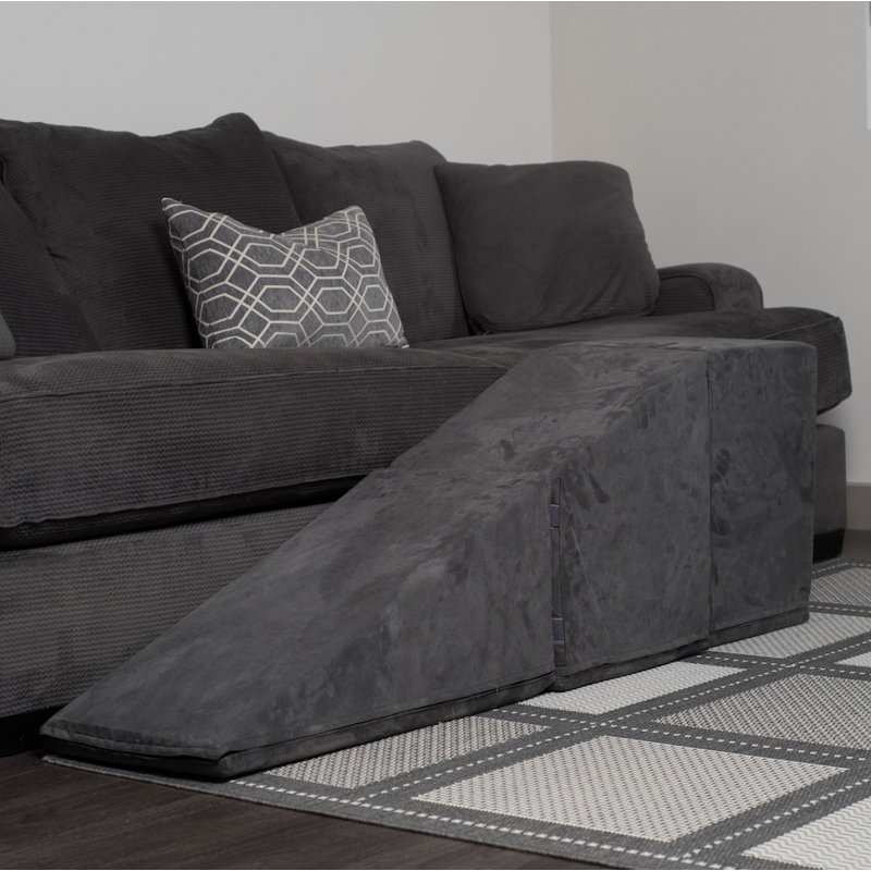 Extra Wide 21" Landing and Pet Ramp, Dark Grey