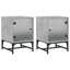 Genagra 35cm W Steel Bedside Table-72213906-110677787