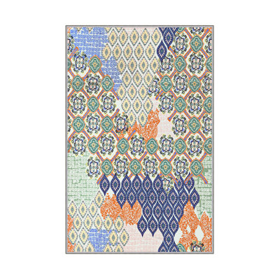 Premium Hall Carpet, 31.5 x 59.1 Inches | 100% Polyester, 0.4 in Pile Height, Antibacterial & Non-Slip PVC Dot Underside | Woven Design with 3D Digital Printing, Machine Washable, Ideal for Home Decor & Entryways