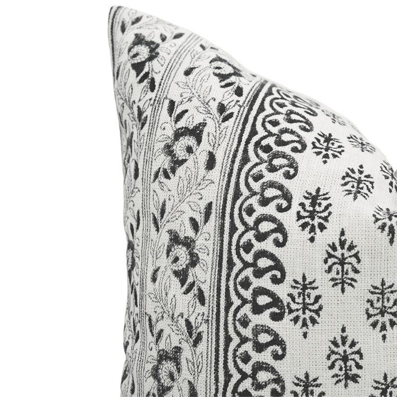 Coussin décoratif décoratif fait à la main avec coussin décoratif, H 20 po x l 12 po