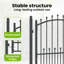 104 cm W Steel Gate Fencing-121122505