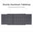 Outdoor Aluminum Extended Table-544986785