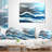 Landscape Reversible Throw Pillow