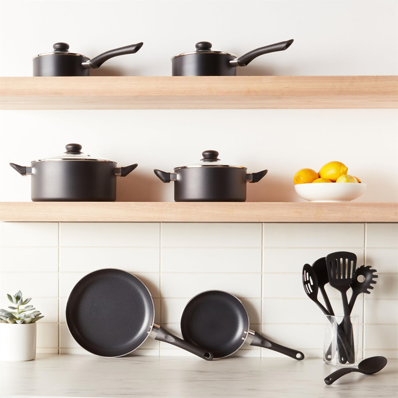 15 - Piece Non-Stick Aluminum Cookware Set