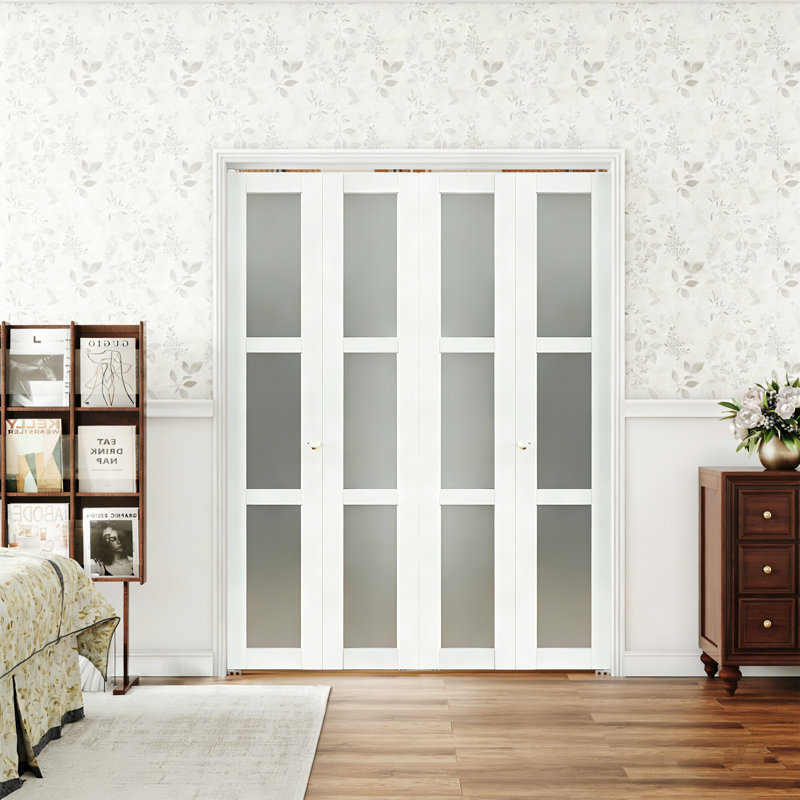Porte pliante 3 pièces, 60 po x 80 po