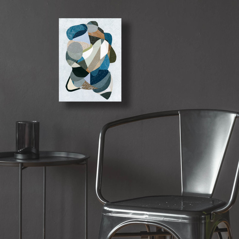 Art mural en verre épique «Starlight Tango 2» par Coco Good, H 16 po x l 12 po x P 0,13 po