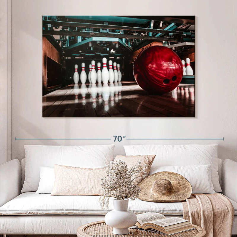 Sireci Bowling Lane, 34" H x 51" W