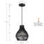 Mini-luminaire suspendu Yingst Eclectic Natural