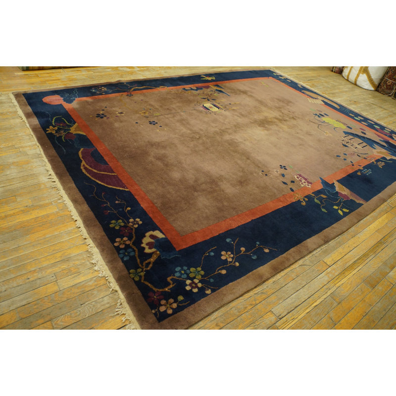 Tapis antique antique Art Deco