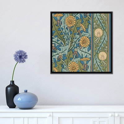 " Nouveau Textile Motif IX " by Vision Studio