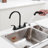 VIBRANTBATH Kitchen Faucet with Side Spray-88657437