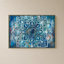 Mandala en bleu II par Danhui Nai - impression sur toile-237056578-237056591