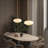 1-Light Dimmable LED Chandelier