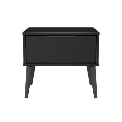 Solvay 45cm W Manufactured Wood Bedside Table