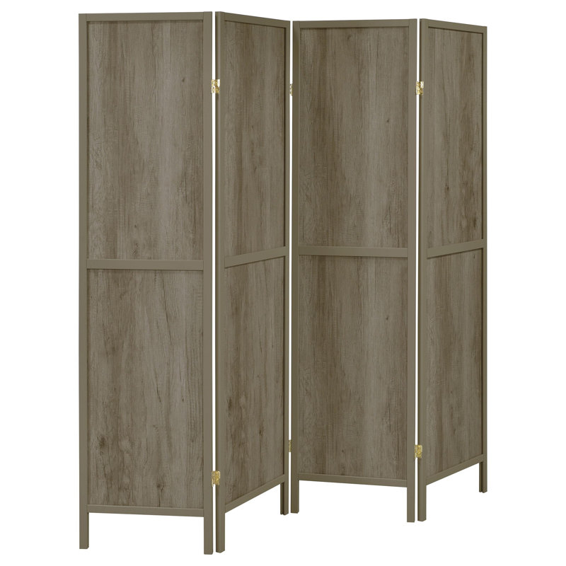 Carrasquillo Folding Room Divider, 4, Vert